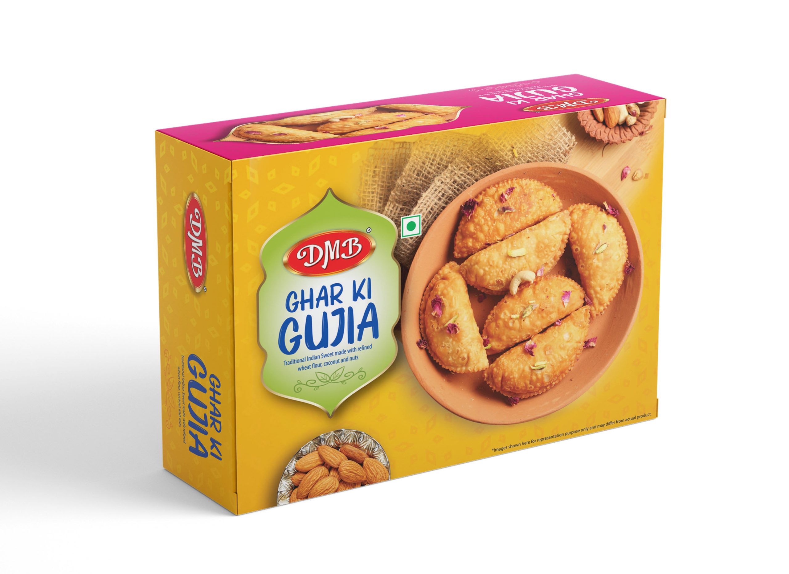 Mockups Design Ghar ki Gujia_ Desi Ghee - Image 1