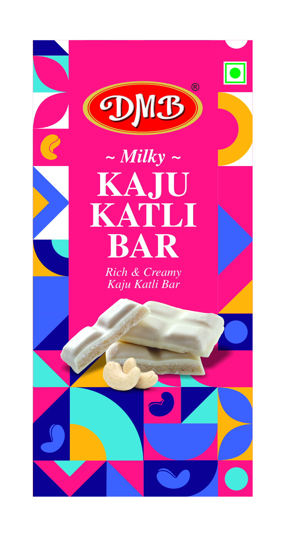 MILKY FRONT Milky Kaju Katli Bar - Image 1